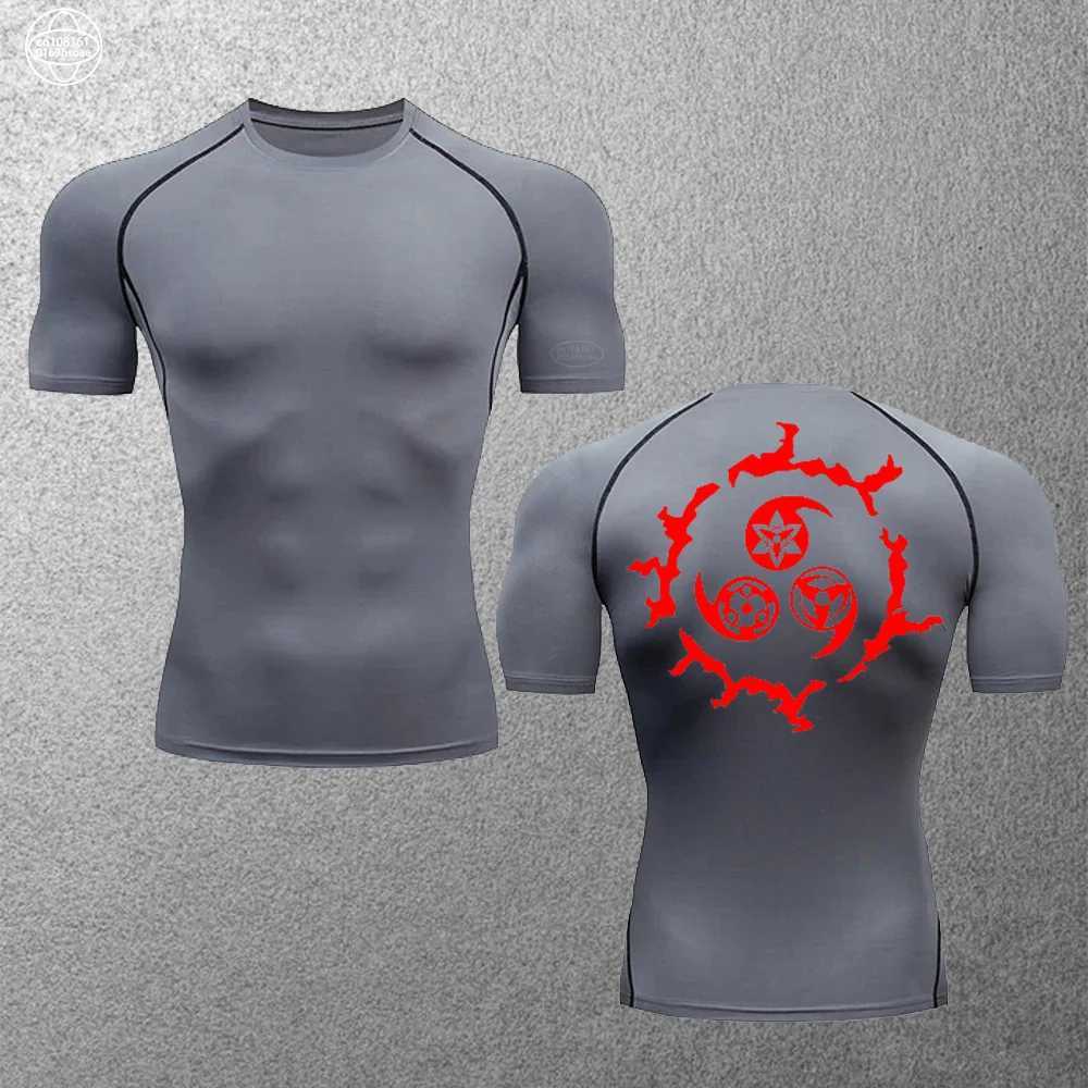 Summer short sLeeved T-shirt mens breathable compression short sLeeved quick drying fitness training suit S-3XL W250111