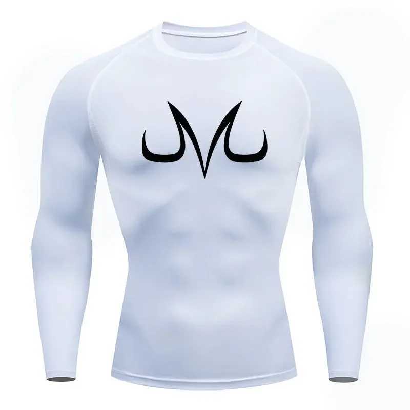 DUTRIEUX Anime Aesthetic Compression Shirt Mens Fitness Exercise Fast Drying T-shirt Tight Fitness Top T-shirt Summer Underwear W250111