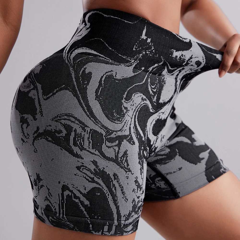 High elasticity Camo Seamless Workout Leggings Hip lifting Yoga shorts Women Stretch Fitness Outfits Sports Wear Gym pantsXJ250111
