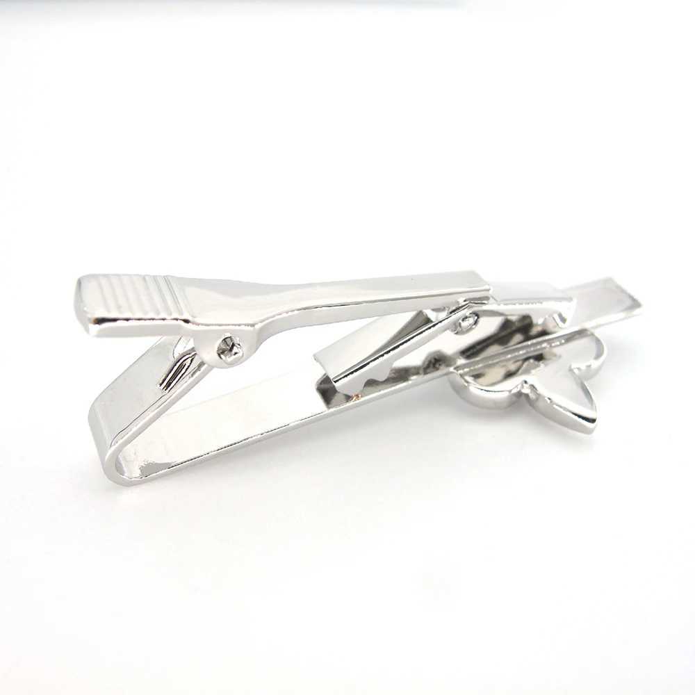 Innovative design classic mens tie clip quantity brass material fashionable tie clip wholesale and retail W250111