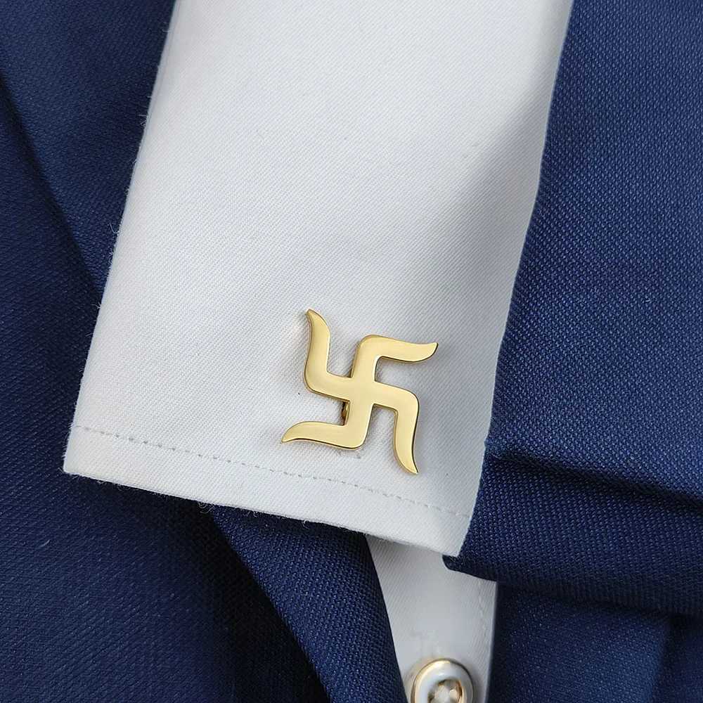 New Stika cufflinks fashionable metal shirt cufflinks retro style set accessories suitable for dinner parties W250111