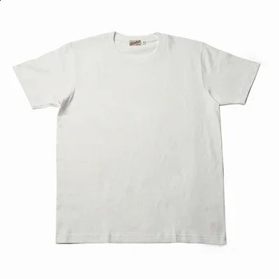 Non Stock 260g Seamless Tubular T-Shirts USA Cotton Crew Neck Short Sleeve Tee 250109