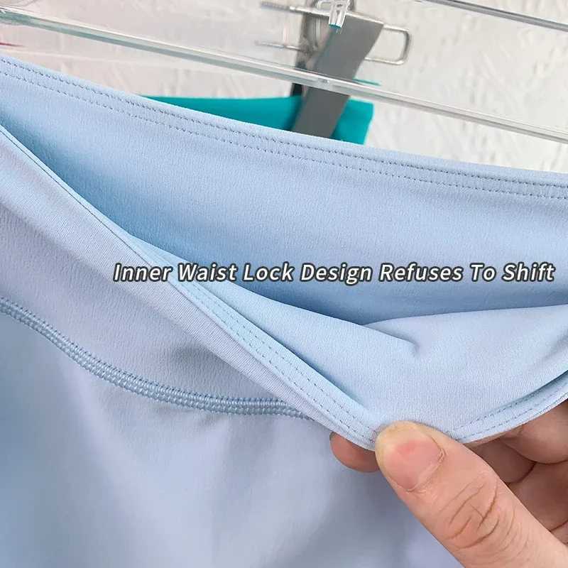 2024 Yoga Shorts Women Fitness Shorts Running Cycling Shorts Breathable Sports Leggings High Waist Summer Workout Gym ShortsXJ250111