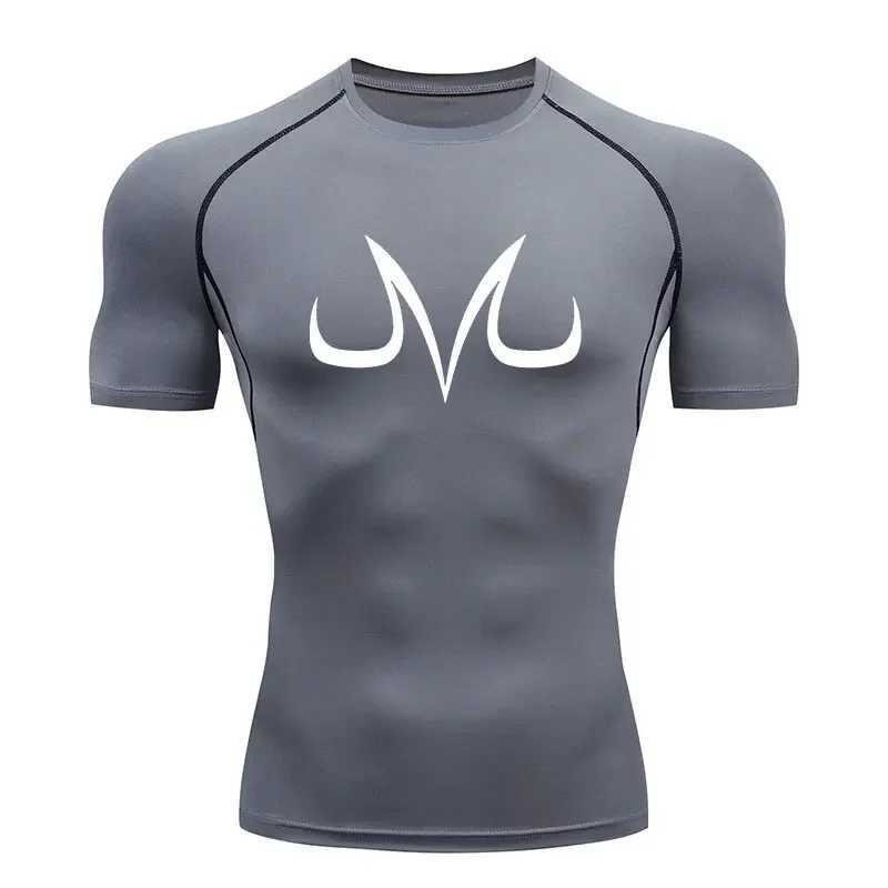 2019 Anime Aesthetics Compression Shirt Mens Fitness Exercise Quick drying TShirts Tight Fitness Top Tee Summer Underwear W250111