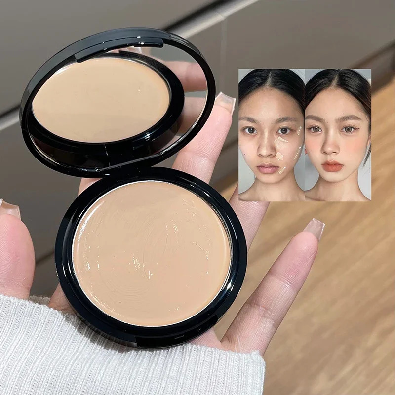 Soft Focus Cream Foundation Palette Silky Texture Moisturizing Concealer Longlasting Makeup Brightening Modifying Dullness 241230