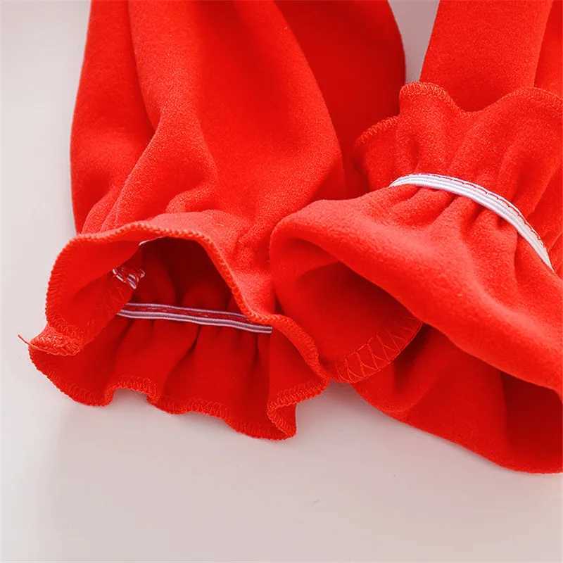 Girls dress 90-130cm heart-shaped pattern childrens autumn clothing 2024 new chiffon ruffled Tutu Par dress W250111