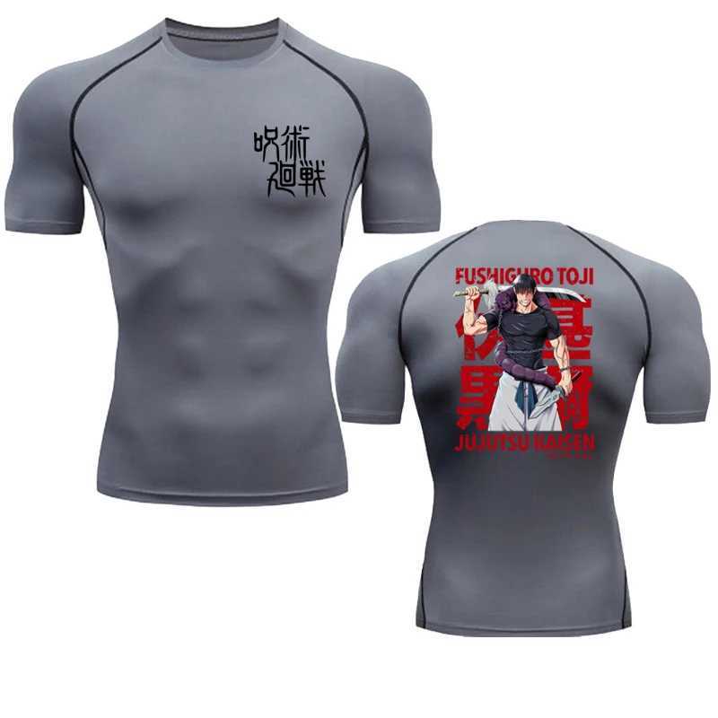 Anim mens compression long sleeved black gym exercise T-shirt quick drying breathable T-shirt top of fitness training track S-3XL W250111