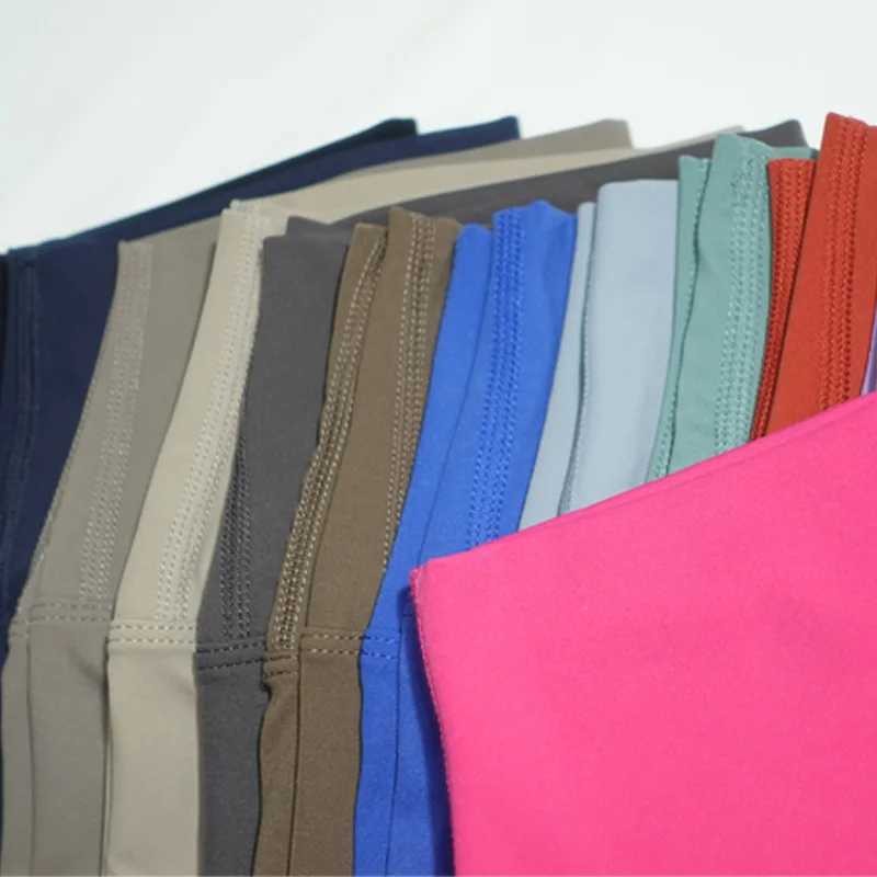 Womens High-Waisted Quick-Drying Yoga Shorts Solid Color for Fitness Cycling Running Pilates Sexy SportswearXJ250111