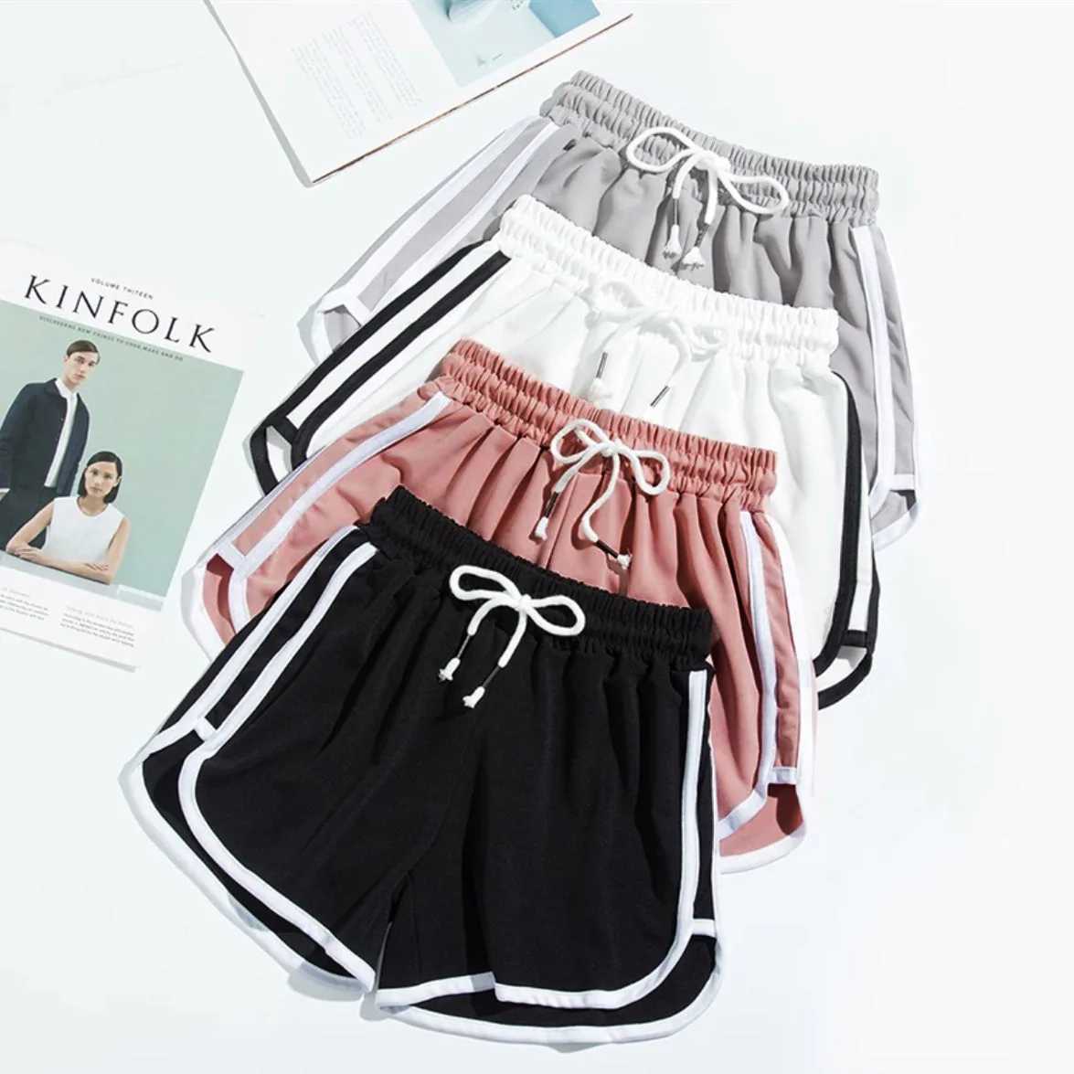 New sports style three part shorts yoga slimming loose plus size shorts for womenXJ250111