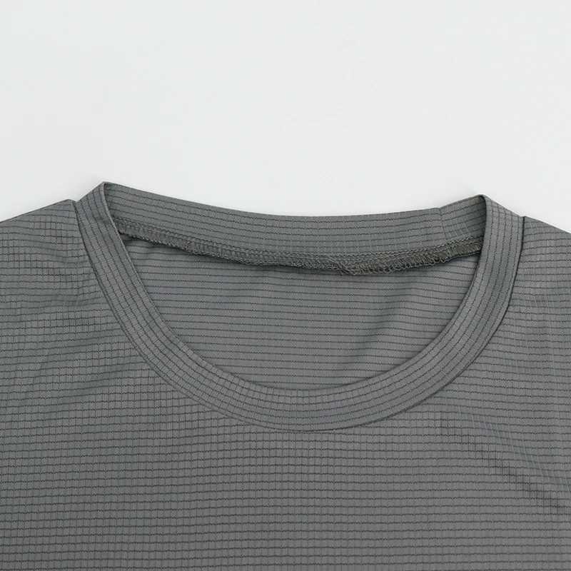 Mens short sLeeved sports T-shirt quick drying running T-shirt breathable fitness shirt ice silk gym mens clothing W250111
