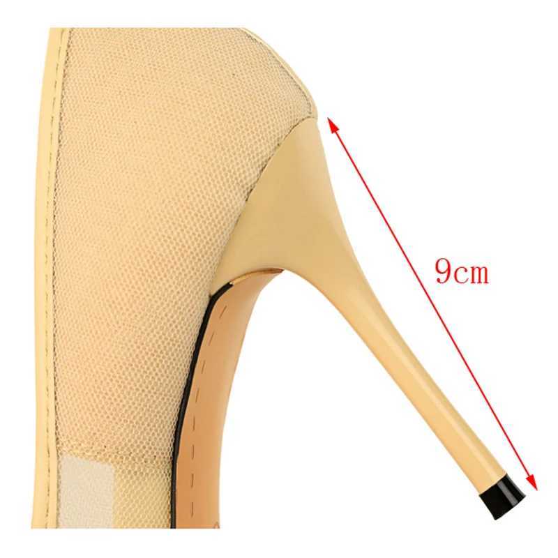 New Arrival BIGTREE New Womens Sexy Nightclub Steel Tube Dance Show Thin High Heels High Mesh Hollow Satin Rose Womens Pump T250110