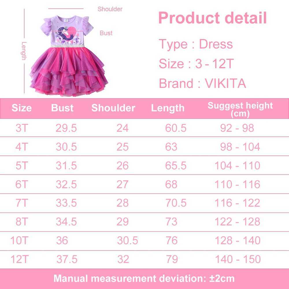 VIKITA girls heart-shaped design dress childrens short sleeved summer dress childrens mesh chiffon layered cake irregular Tutu dress W250111