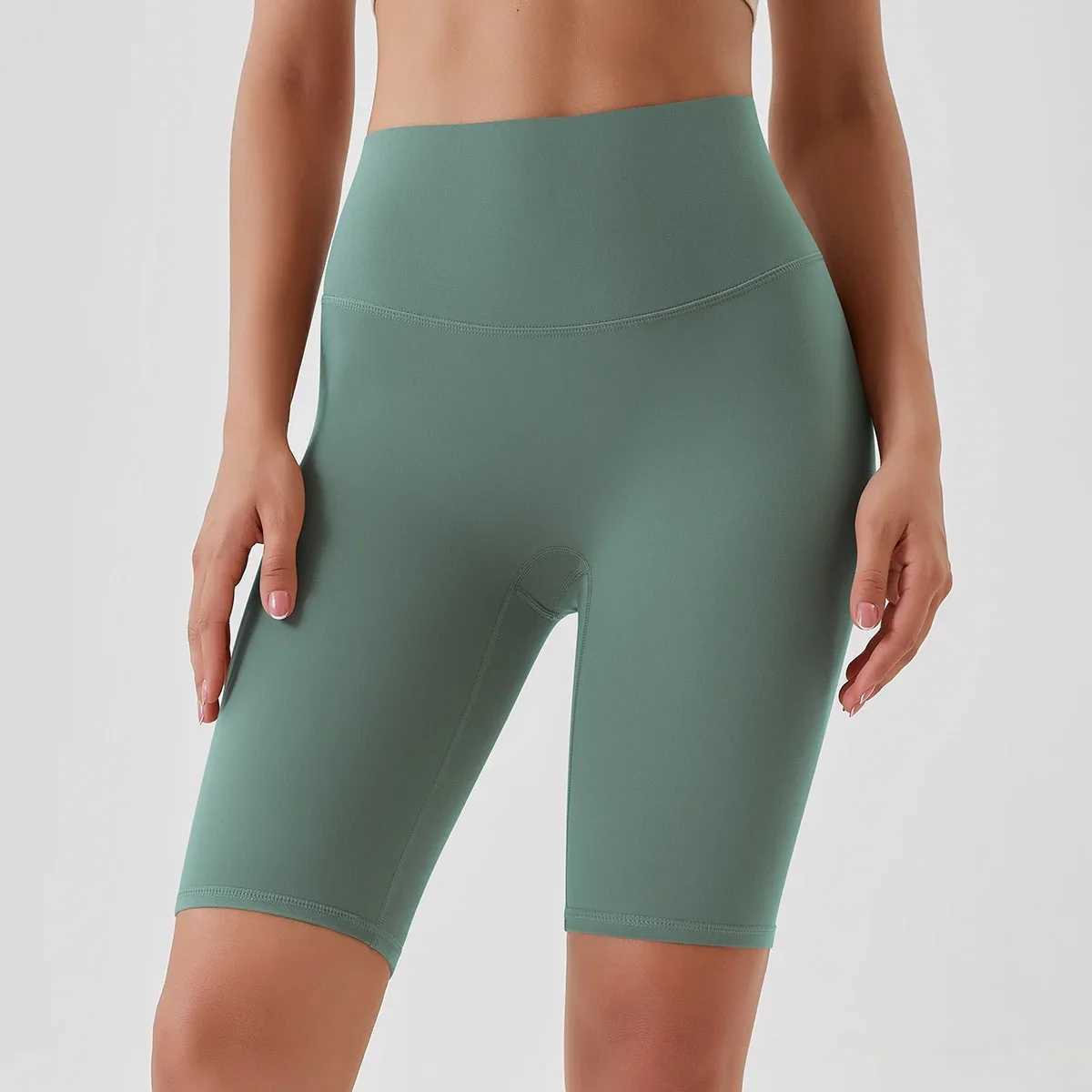 Women Sports Short Yoga Shorts High Waist Breathable Soft Fitness Tight Women Yoga Legging Shorts Cycling Athletic Gym ShortsXJ250111