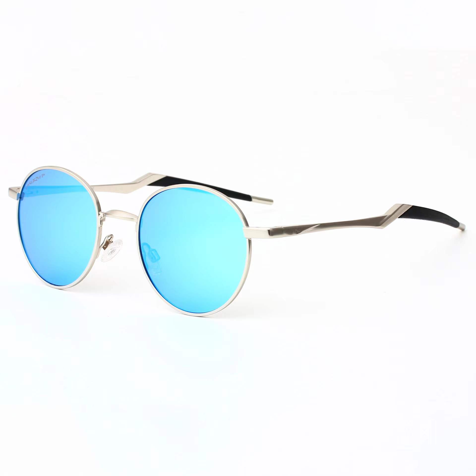 polarized sunglasses for men and women retro round frame outdoor sport cycling glasses