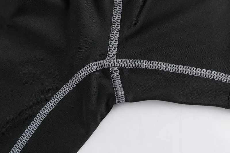 Mens compression running T-shirt for fitness mens tight fitting short sleeved sportswear for fitness gym sweatshirt for quick drying Camisetta Hombre 