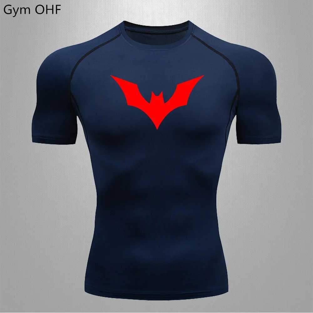 Mens Sunscreen Second Breathable Compression T-shirt Long Sleeve Quick Drying Rashgarda Top Sports Men 2099 Bat W250111