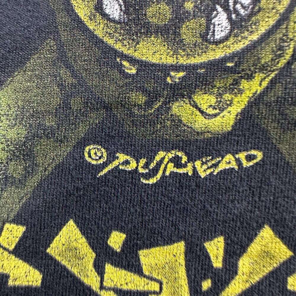 Trendy Couple Loose Men's Women's Metal Band Same Style Printed Short Sleeves, Small and Unique