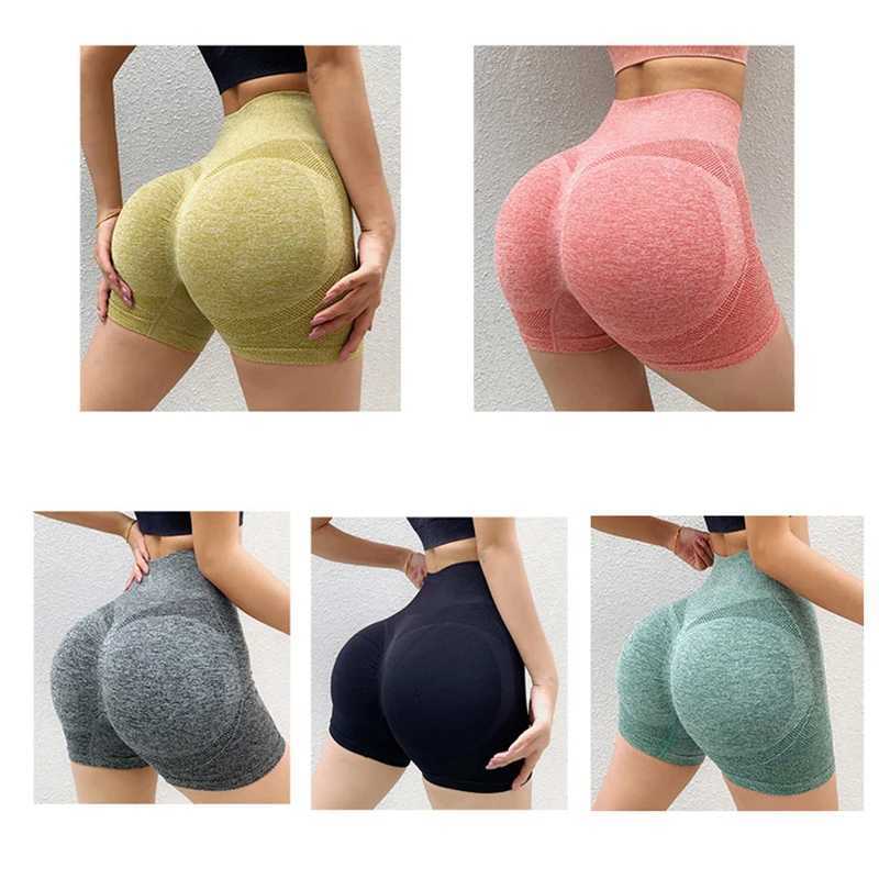Women Sports Shorts High Waist Workout Shorts Fitness Yoga Lift Butt Fitness Women Yoga Gym Running Biker Short Pants SportswearXJ250111