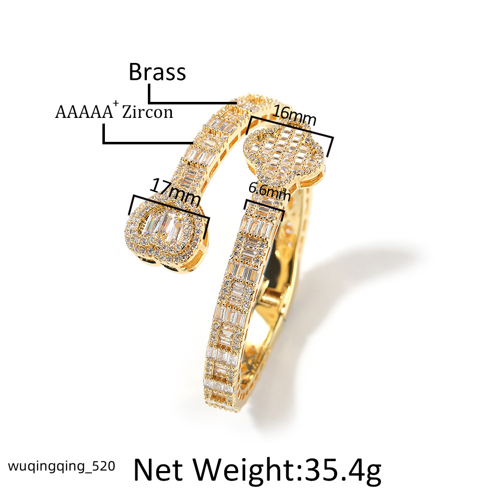 Moissanite bracelet Have a certificate s925 new fashion durable, not fading high quality