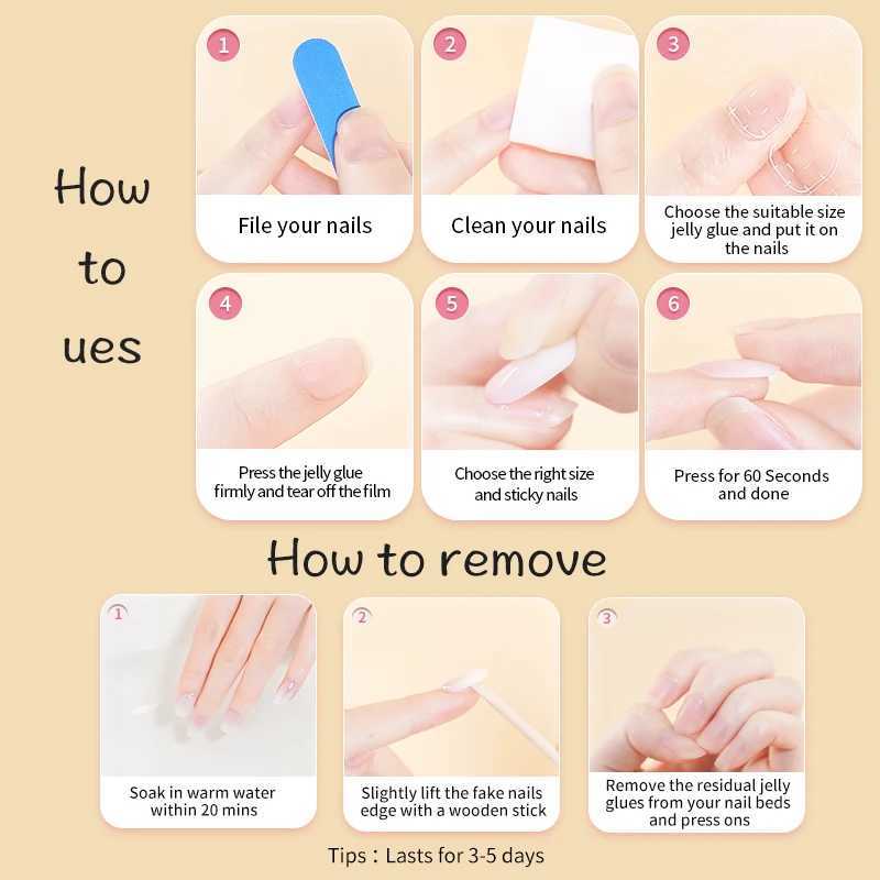 24pcs Square False Nail Pink French Cute Black Cat Design Halloween Style Girl Art Press on Nails with nail tools for Women GiftXJ250110