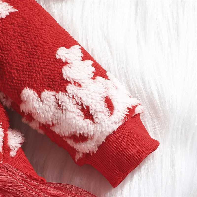 Christmas Childrens Baby Girls Princess Dress Fluffy Snowflake Tulle Tutu Dress Childrens Girls Fashion Patch Work Christmas Dress W250111