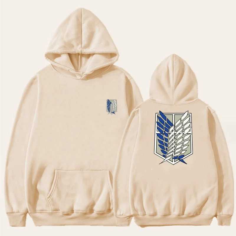 Aanval Op Titan Heren Hoodie Anime Hoodies Mannen Streetwear Pullover Harajuku Shingeki No Kyojin Hoodies Sweatshirt Kleding W250110