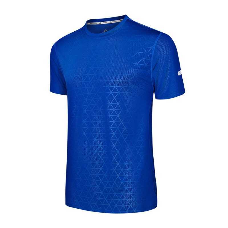 Sportswear mens training running training waist 3D printing fast drying T-shirt compression summer new fashion T-shirt W250111