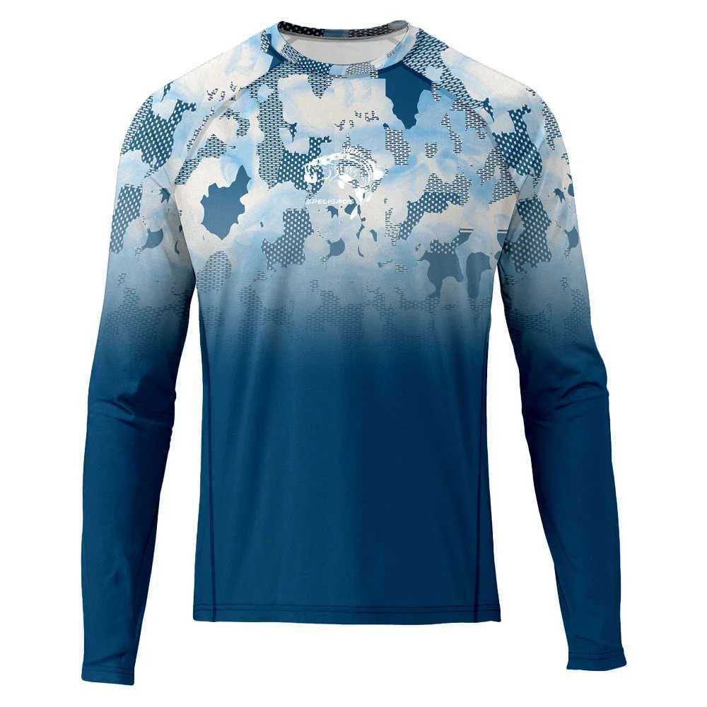 UPF 50+Running T-shirt Summer Beach Equipment Outdoor Sports Surfing Dress Fishing Top Long Sleeve Dress W250111