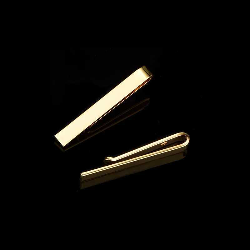 Tren Copper Mens Busin Black Metal Simple Tie Clip Exquisite Tie Pin Clip Wedding Fashion Jewelry Tie Pin W250111