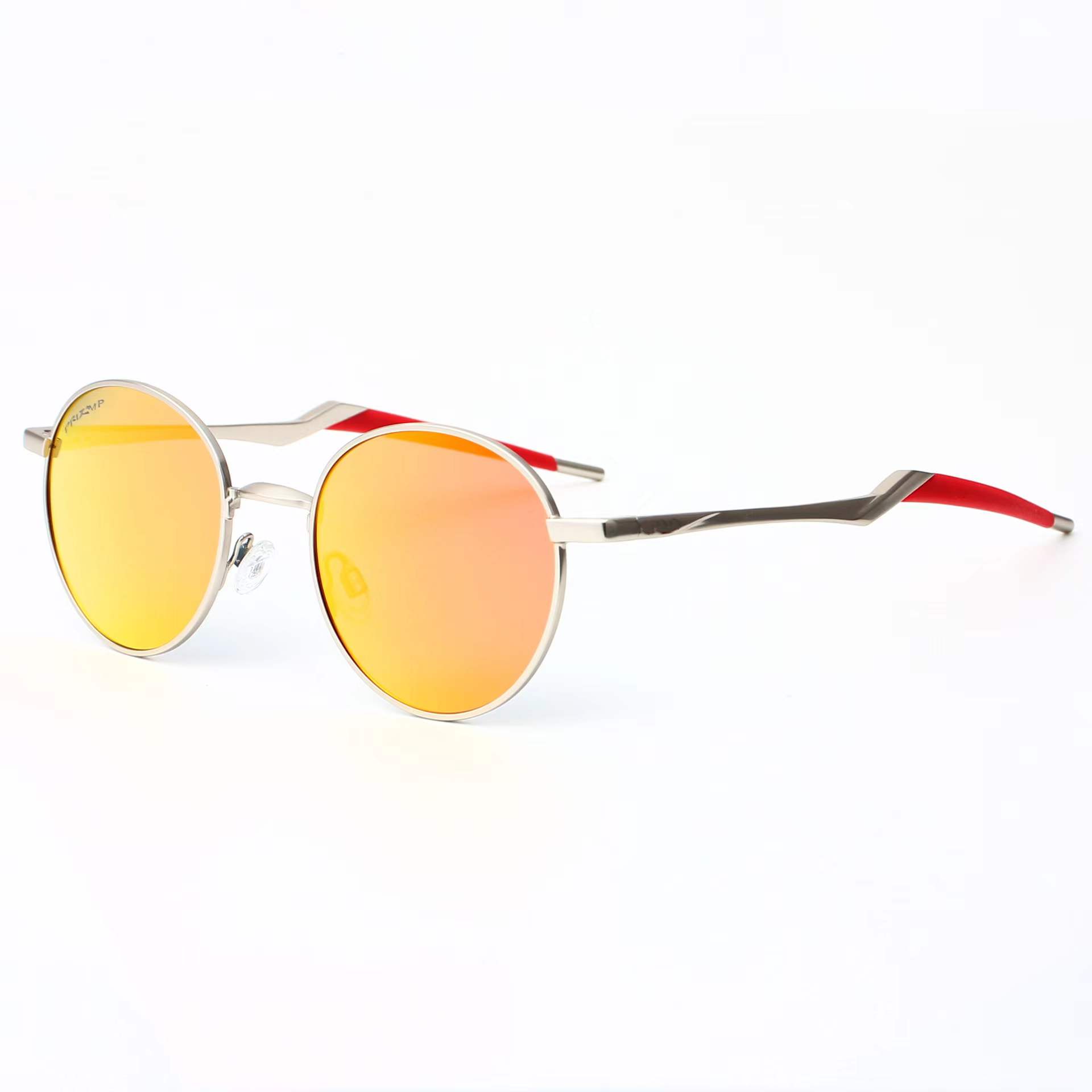polarized sunglasses for men and women retro round frame outdoor sport cycling glasses