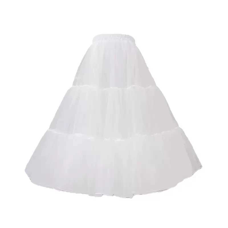 Lolita Skirt Support Yarn Skirt Long Daily Violence Soft Yarn Boneless Extension Petticoat Lolita Skirt Poncho Skirt W250111