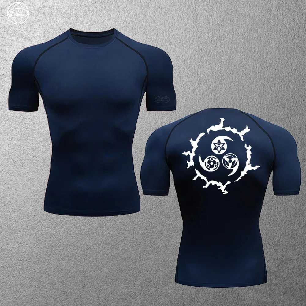 Summer short sLeeved T-shirt mens breathable compression short sLeeved quick drying fitness training suit S-3XL W250111