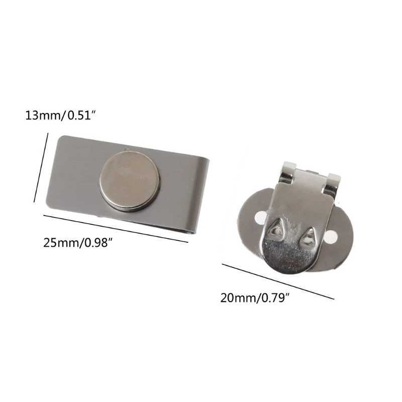 Practical magnetic tie clip invisible elegant mens jacket stainless steel magnetic Lel pin to fix the neck in place W250111