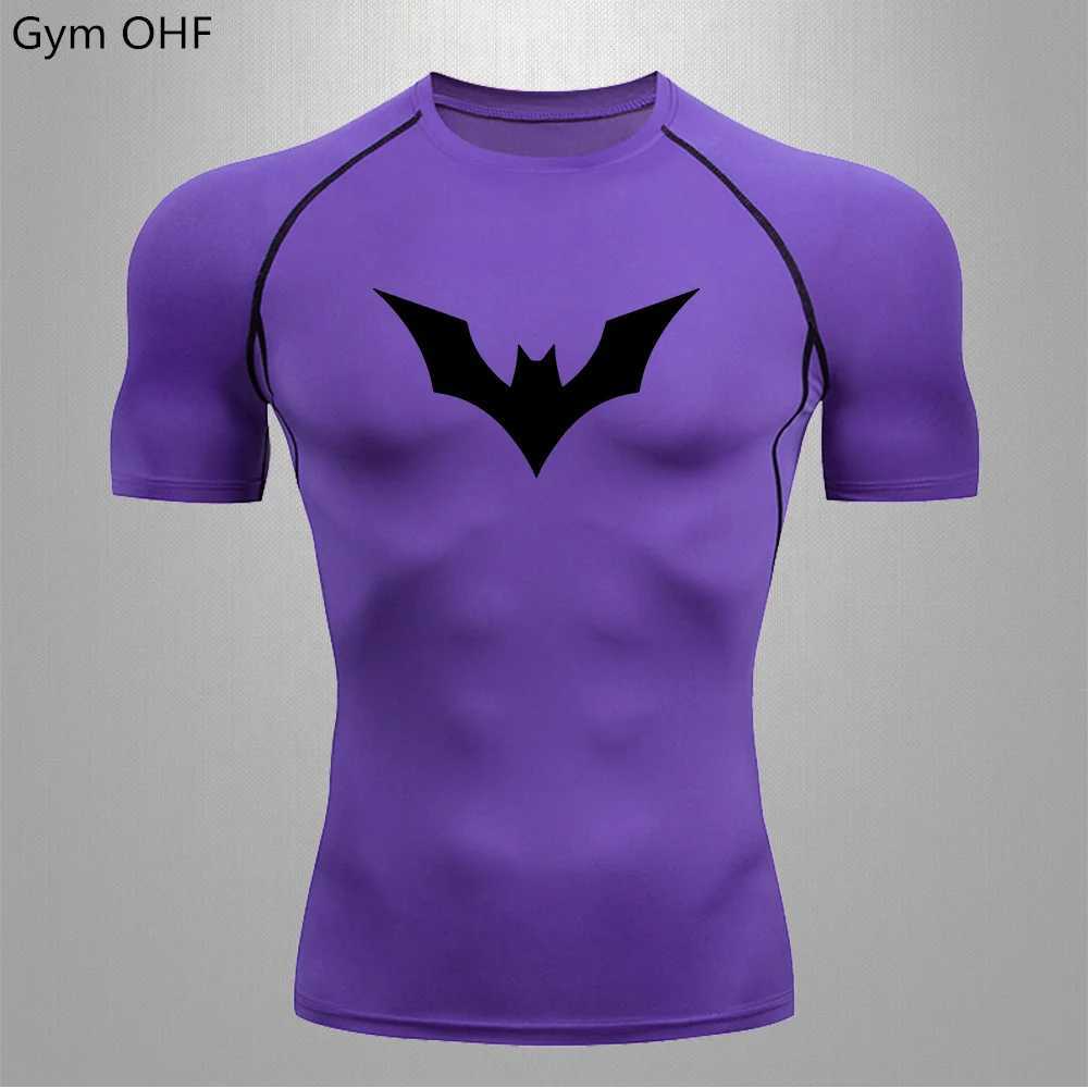 Mens Sunscreen Second Breathable Compression T-shirt Long Sleeve Quick Drying Rashgarda Top Sports Men 2099 Bat W250111