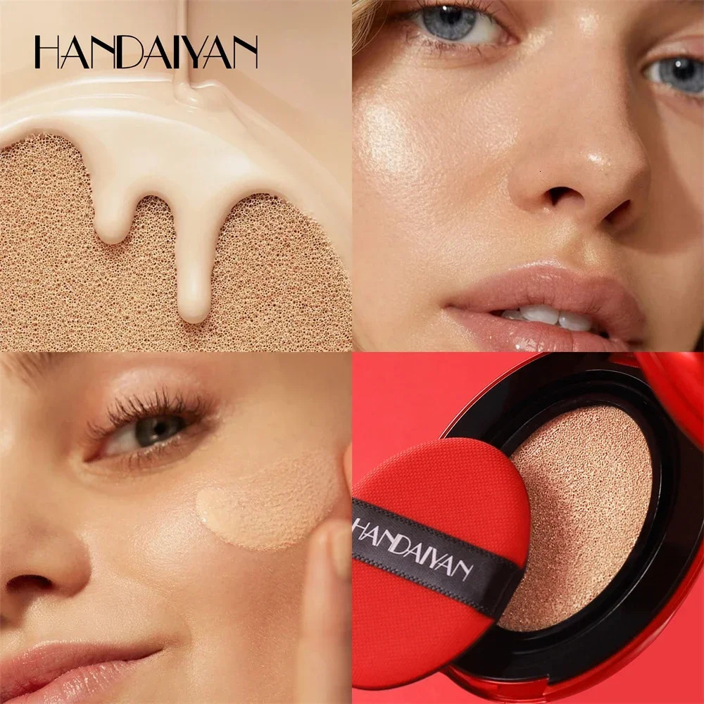 Air Cushion Foundation Light Natural Moisturizing Concealer Whitening Oilcontrol Women Base Longlasting Makeup Korean Cosmetic y241230