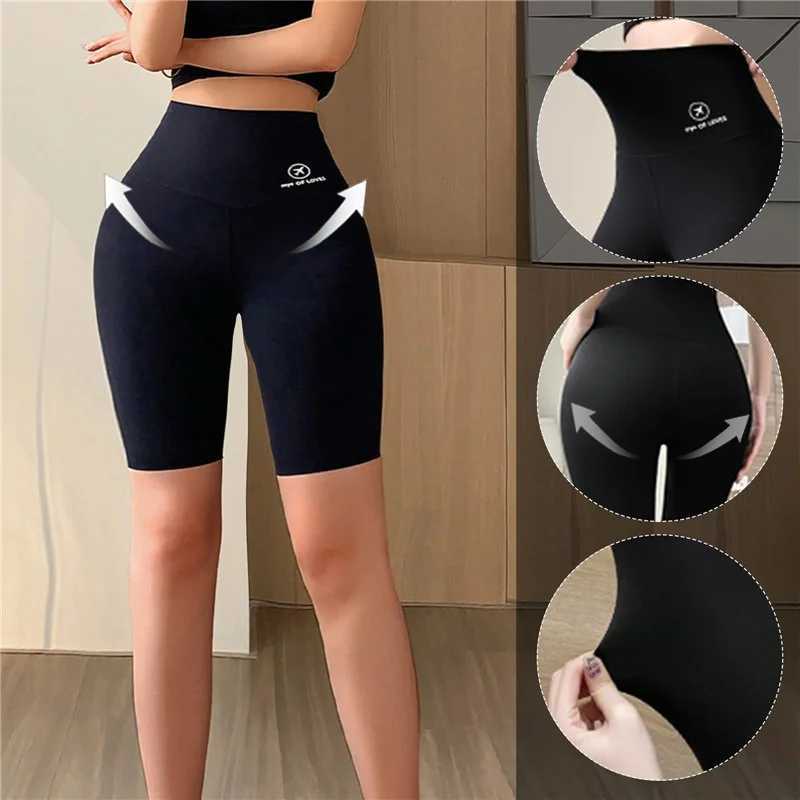 Sports Short Leggings Gym Fitness Push Up Shorts Women Yoga Slim Fit Half Pants Elastic High Waist Summer Thin Workout TightsXJ250111