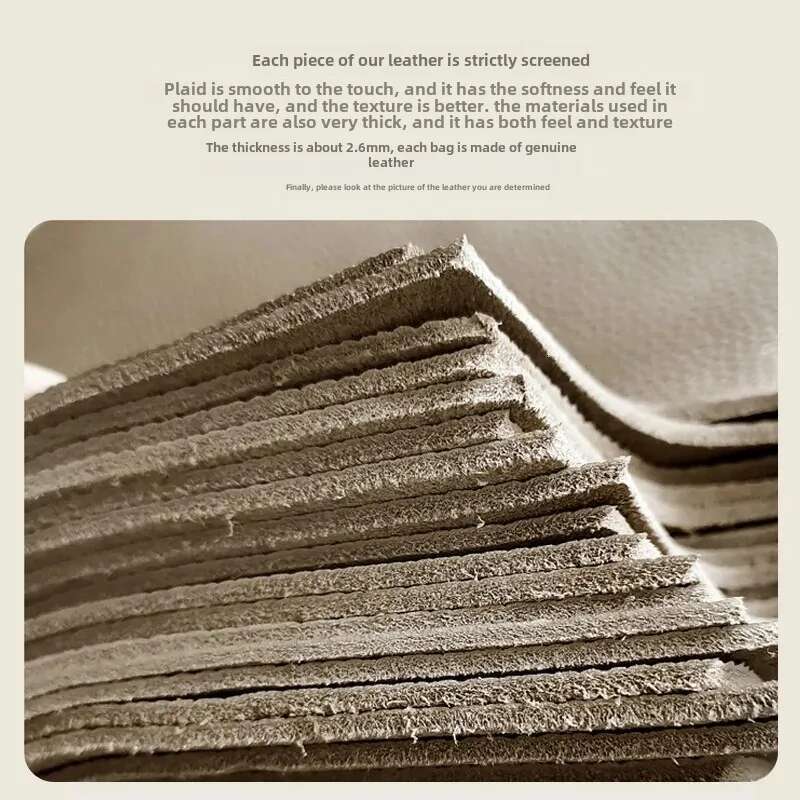 High-End Feeg Niche Women's Versatile Vintage Large Capacity Crossbody Bag Genuine Leather Womens Wholesale