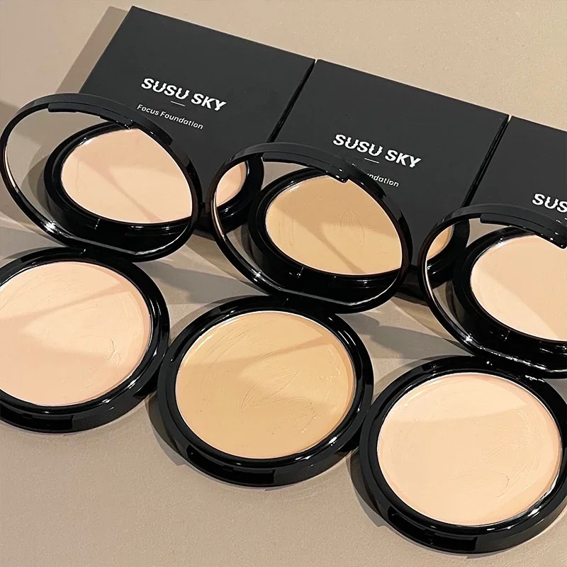 Soft Focus Cream Foundation Palette Silky Texture Moisturizing Concealer Longlasting Makeup Brightening Modifying Dullness 241230