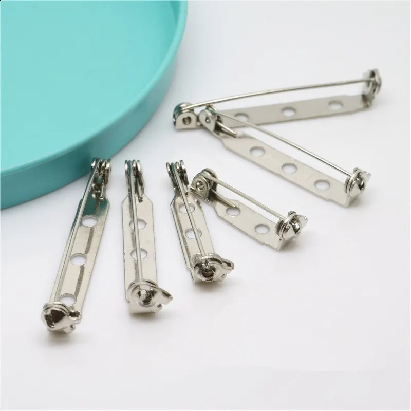 500pcs 38mm High quality Clasp Back Pins for Crafts w/locking Safety Clasp 250103