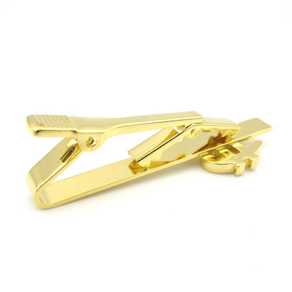 Mens USD Tie Clip Quantity Brass Material Gold Designer Tie Clip Wholesale and Retail W250111