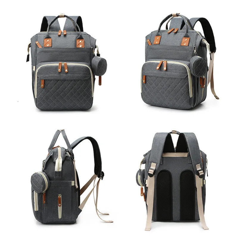 Womens Backpack Large Capacity High Quality Waterproof Oxford Cloth Multi-pocket Mummy Bag Baby Diaper Storage Bags Fashion 250106