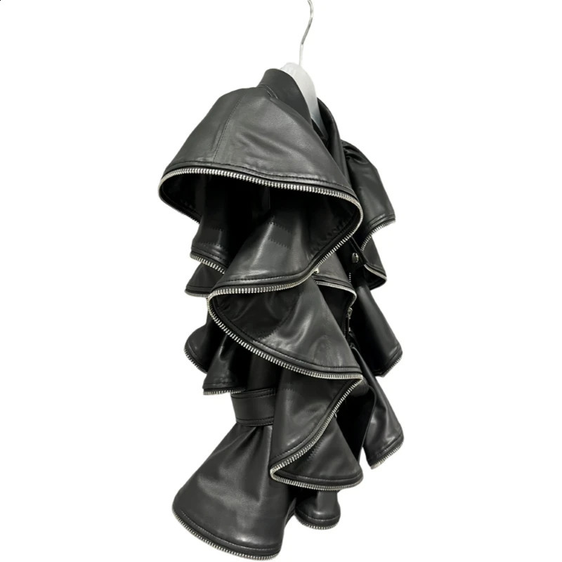 leather vest sheepskin jacket fashion n y womens genuine chaqueta piel genuino mujer 250108