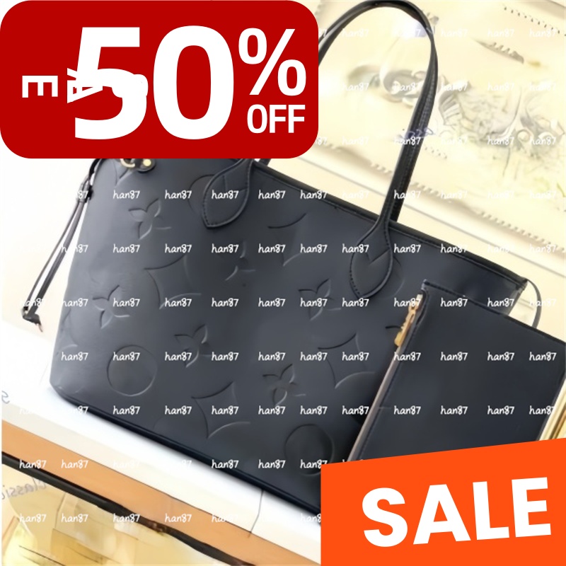 Designer Bag Naverfull Enbossed Flower Women Handbag Shoulder Bags Fashion Composite Lady Clutch Tote Bag Female Coin Purse Wallet