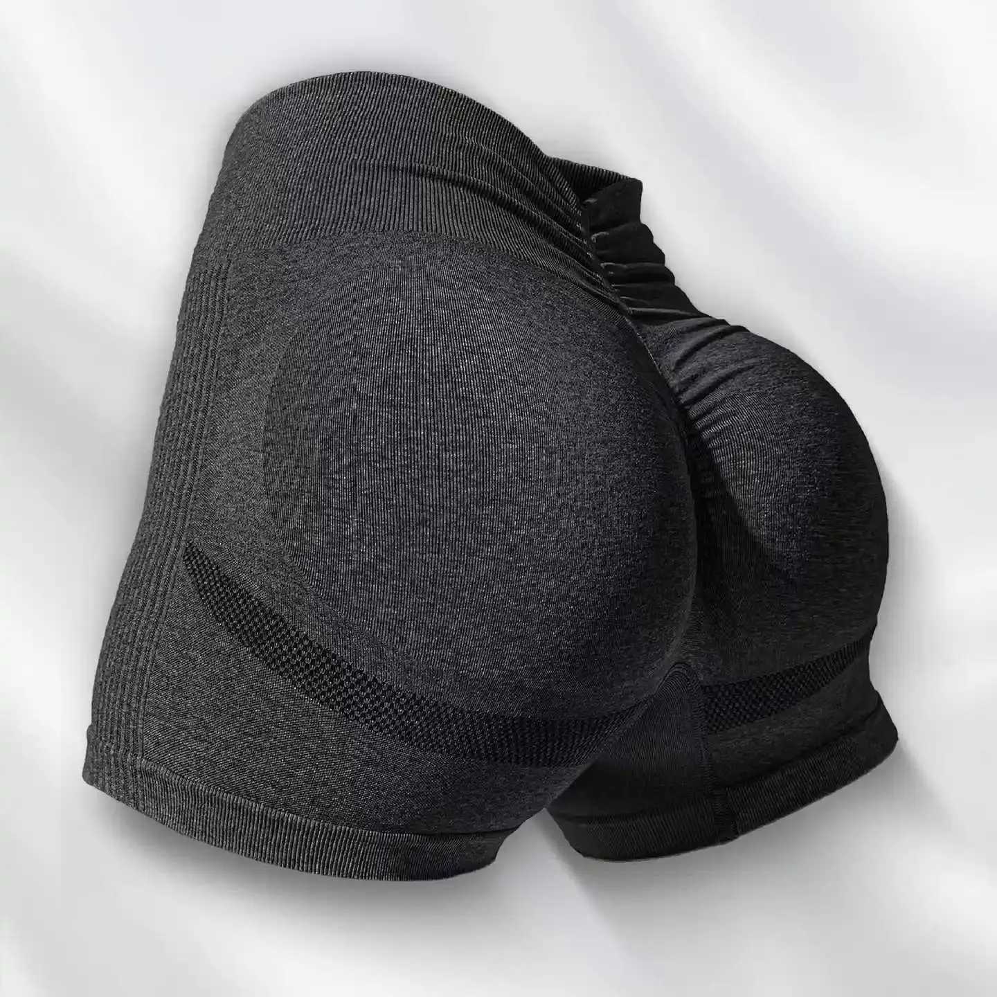 Womens Tight Seamless High Waist Yoga Pants Quick Dry Breathable Running Sports Fitness ShortsXJ250111