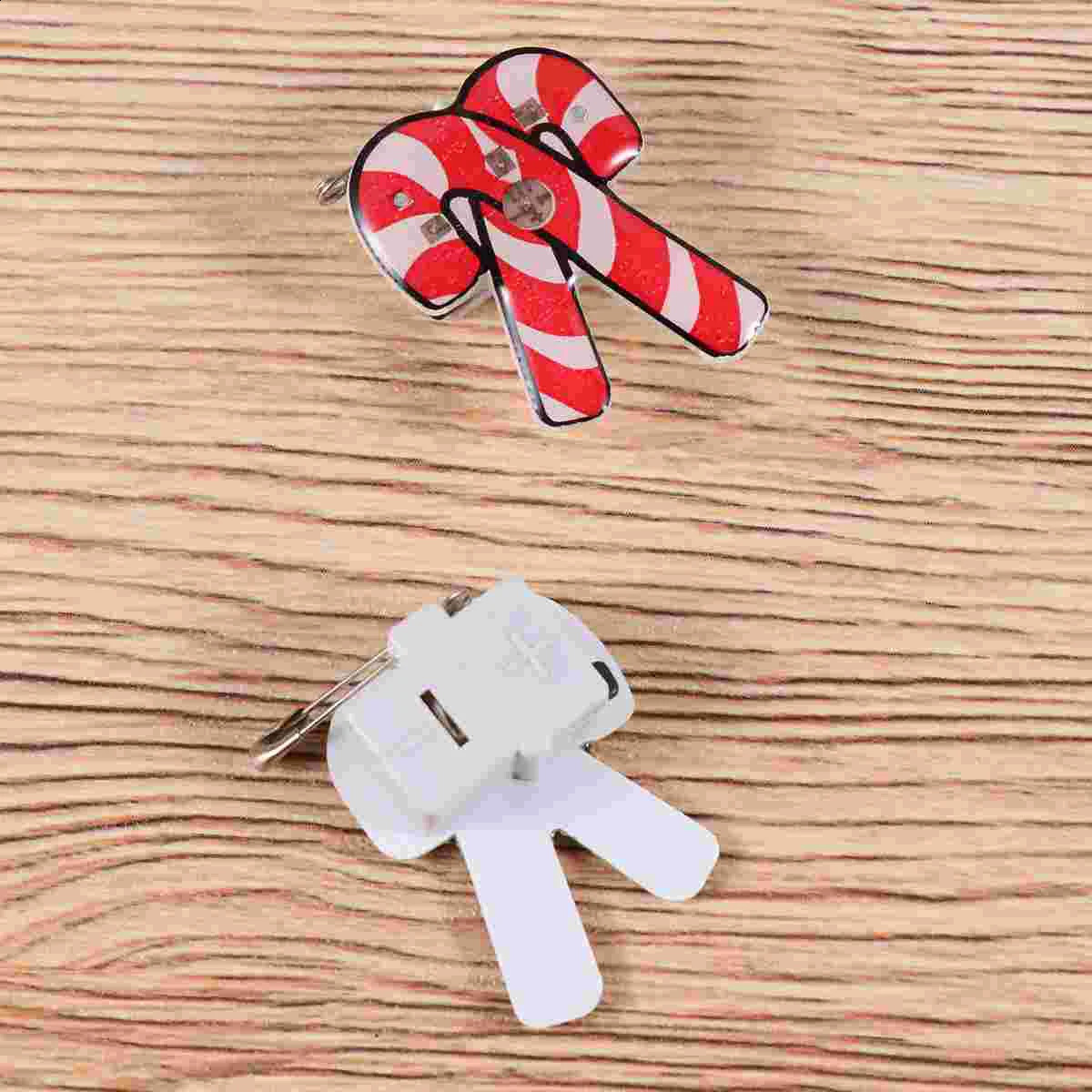 25pcs Christmas LED Glowing Santa Claus Snowman Xmas Tree Brooch Luminous Enamel Pin Badge Fashion Jewelry Gifts 250103