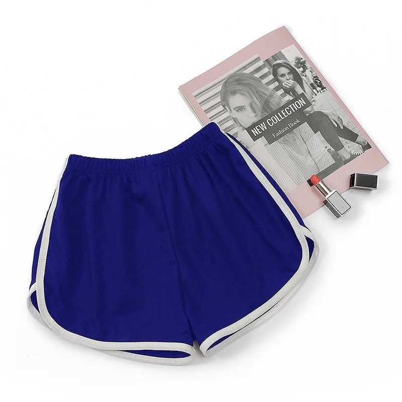 Women yoga Shorts Summer outer wear mid-waist casual loose straight pants lady stylish thin breathable wide leg gym short pantsXJ250111