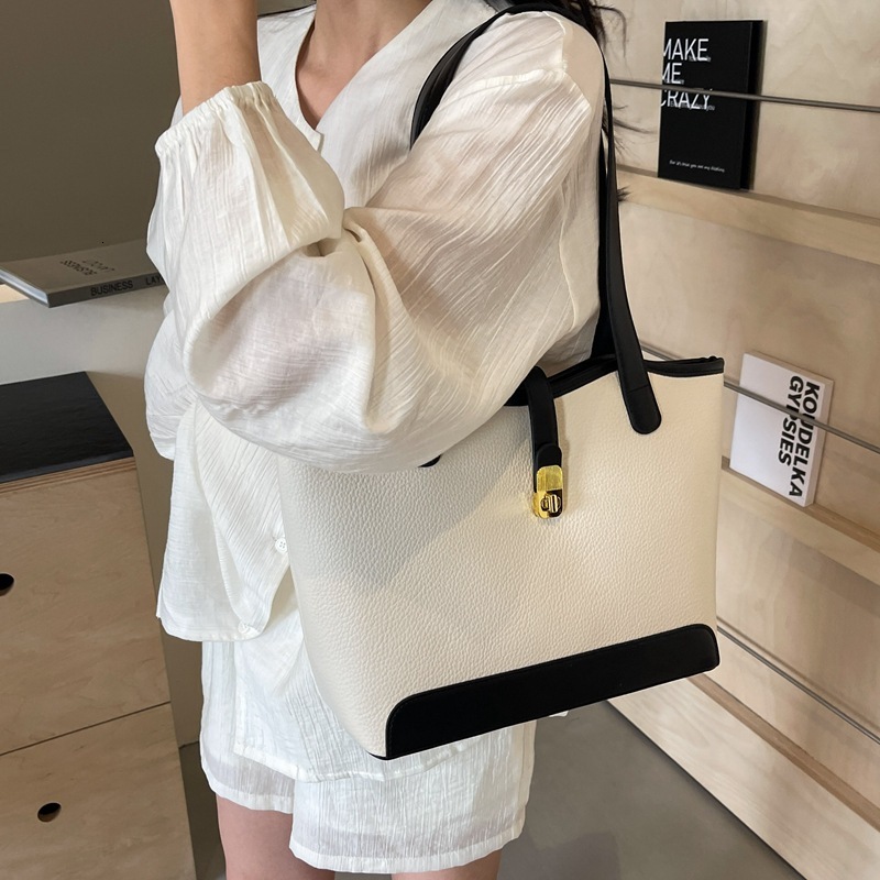 Free Shipping New Fashion Designer Bag Vegetable Basket Water Bucket Multifunctional Bag Lychee Pattern Handbag High-quality Single Shoulder Crossbody
