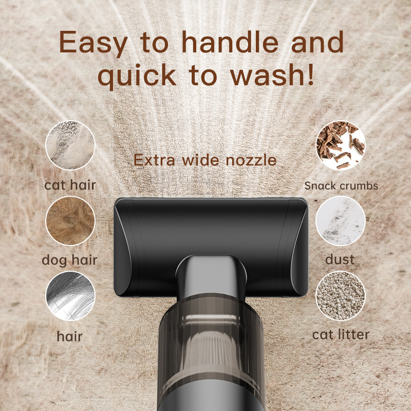 Compact Rechargeable Cordless Handheld Vacuum for Cars, Keyboards - Multi-Functional Dust Collector with Blowing Capabilities