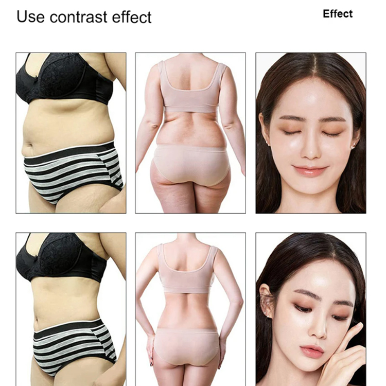 Ultrasonic 11 in 1 Vacuum Cavitation System Radio Frequency Cellulite Reduction Machine Body EMS Massage Fat Burning Lipolaser Slimming Machine