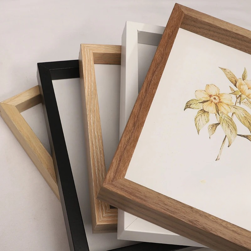 1pcs Japanese Pastoral Small Family Photo Like FrameWall-mounted Picture Frame Ornaments Square 4 5 6 / 7/ 8inch H260306